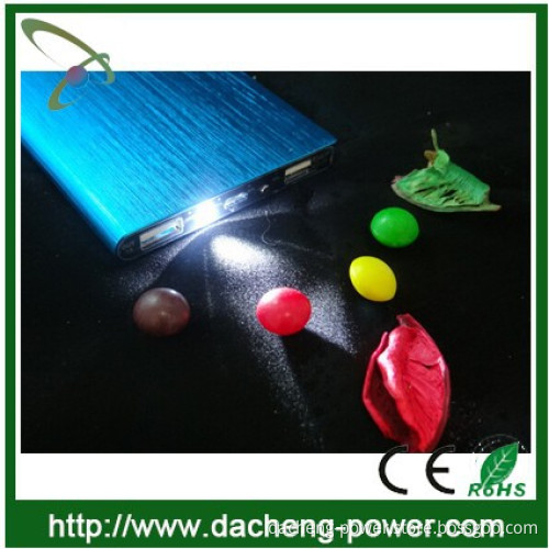 Best quality 10000mah mobile portable power bank charger with LED torch
